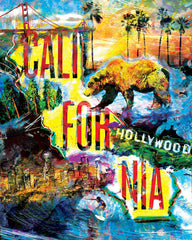 California Art, Cali Canvas, State painting