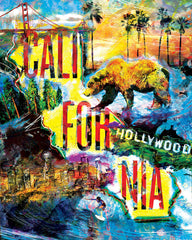 California Art, Cali Canvas, State painting