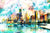 Chicago Art Print, Skyline Canvas