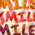 Smile Smile Smile Art, Quote Painting, Blissful Saying Art