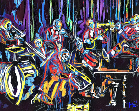 Jazz Art, Music Painting