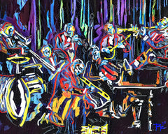Jazz Art, Music Painting
