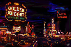 Las Vegas Art Print, Vegas Canvas