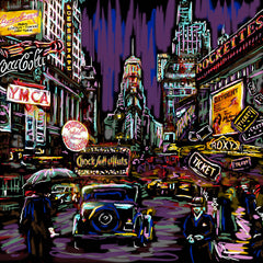 New York City Art, 1930s Era Painting